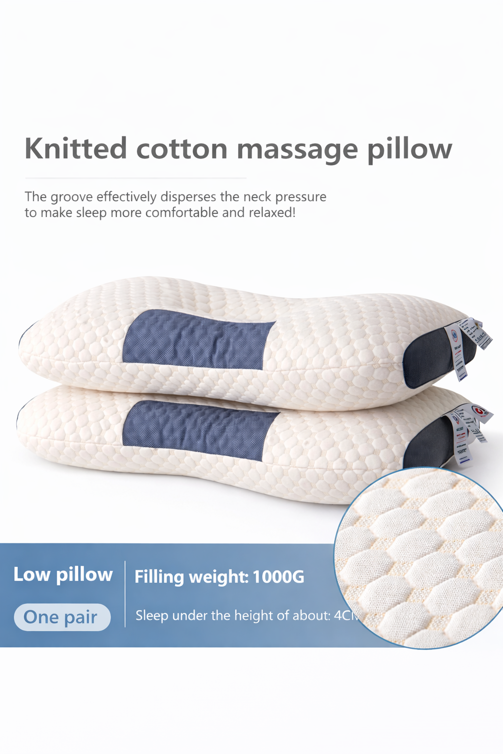 NeckRevive™ Ergonomic Support Pillow