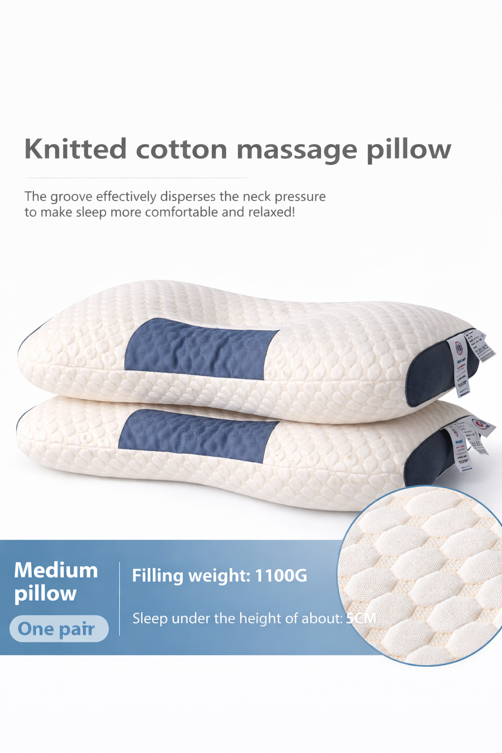 NeckRevive™ Ergonomic Support Pillow